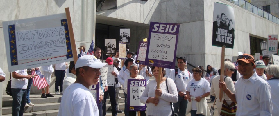 A Group of Activists Protesting