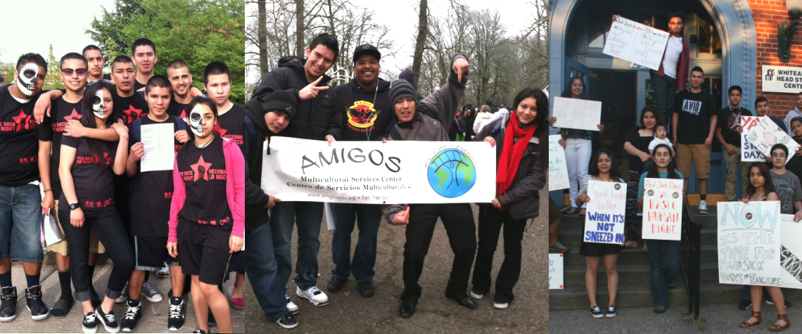 Amigos Multicultural Services Center and Juventud Faceta youth groups