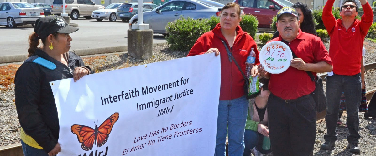 Interfaith Movement for Immigrant Justice rally