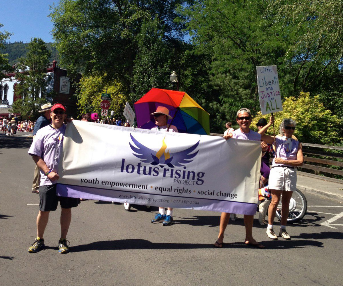 Lotus Rising Project at a Rally